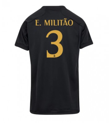 Maillot de foot Real Madrid Eder Militao #3 Troisième Femmes 2023-24 Manches Courte